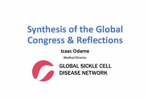 Summary note of the 4th Global Congress on Sickle Cell Disease